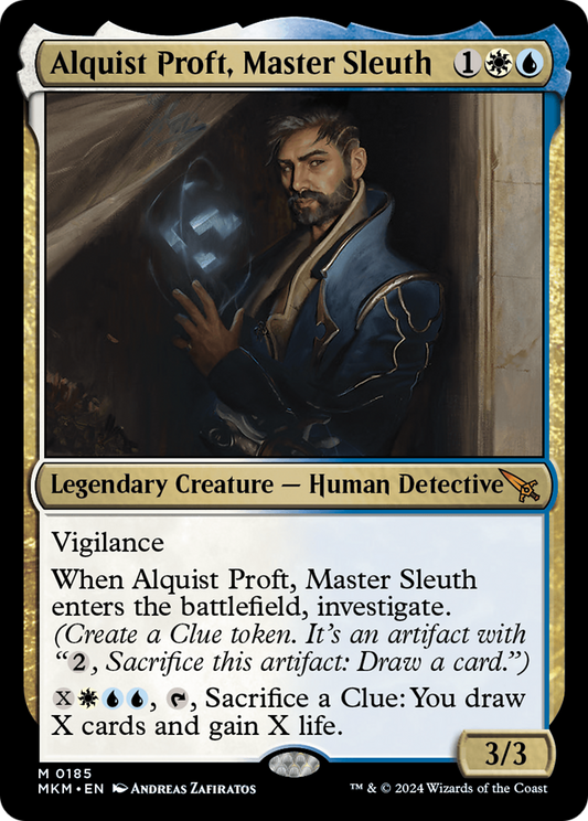 Alquist Proft, Master Sleuth (185) Foil - Murders at Karlov Manor