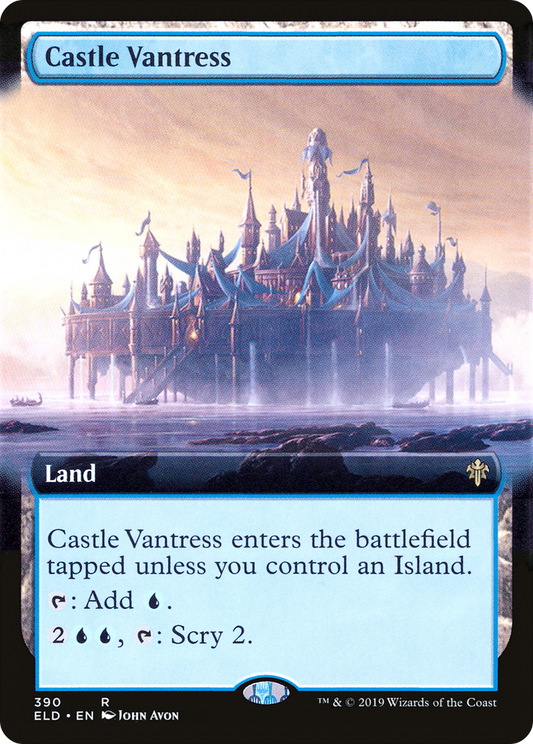 Castle Vantress (Extended Art) [Throne of Eldraine]