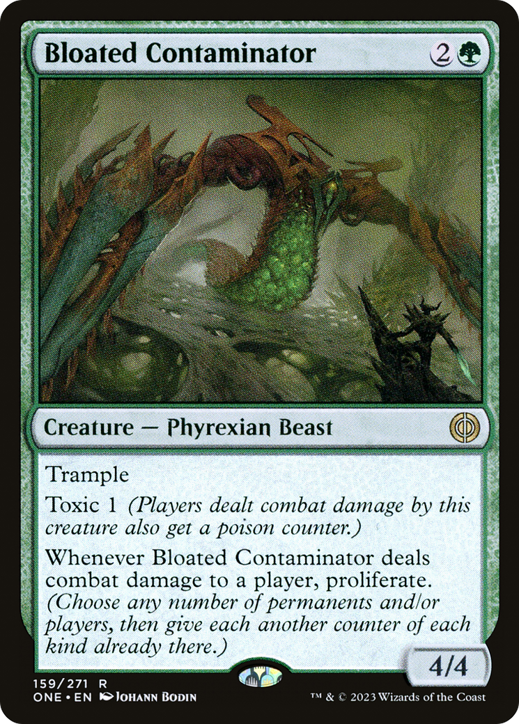 Bloated Contaminator (159) Foil - Phyrexia: All Will Be One