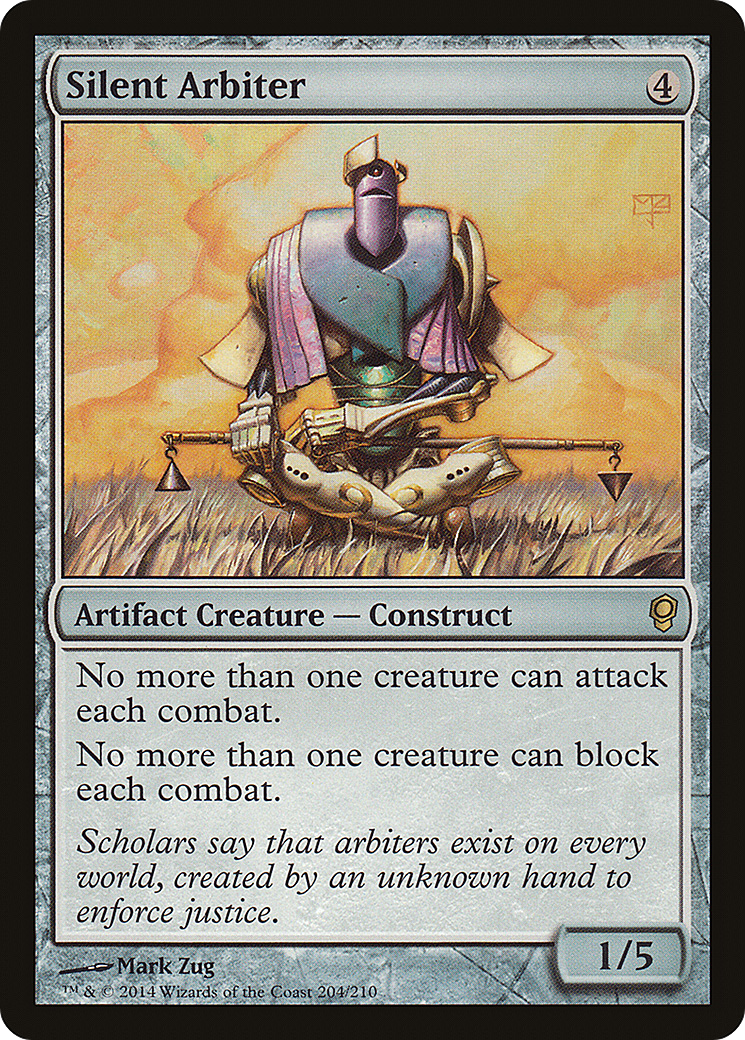 Silent Arbiter (204) Foil - Conspiracy