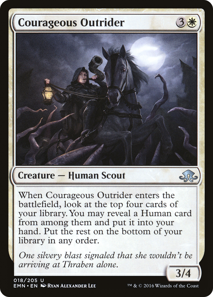 Courageous Outrider (018) Foil - Eldritch Moon