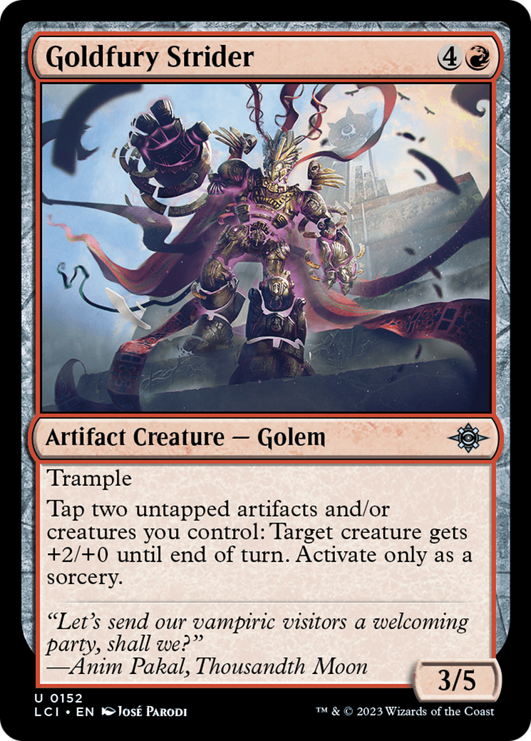 Goldfury Strider (152) - The Lost Caverns of Ixalan