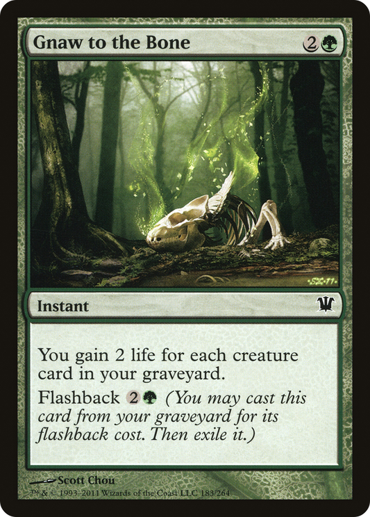 Gnaw to the Bone (183) - Innistrad