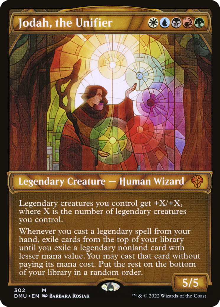 Jodah, the Unifier (Showcase) [Dominaria United] Foil