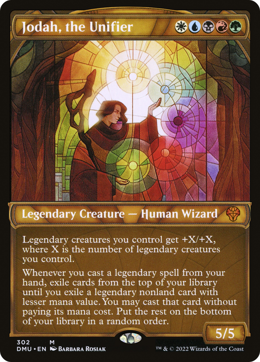 Jodah, the Unifier (Showcase) [Dominaria United] Foil