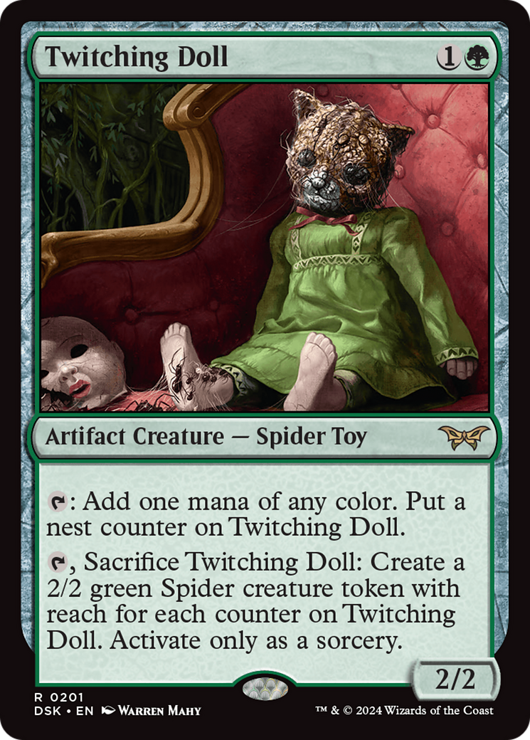 Twitching Doll [Duskmourn: House of Horror] Foil