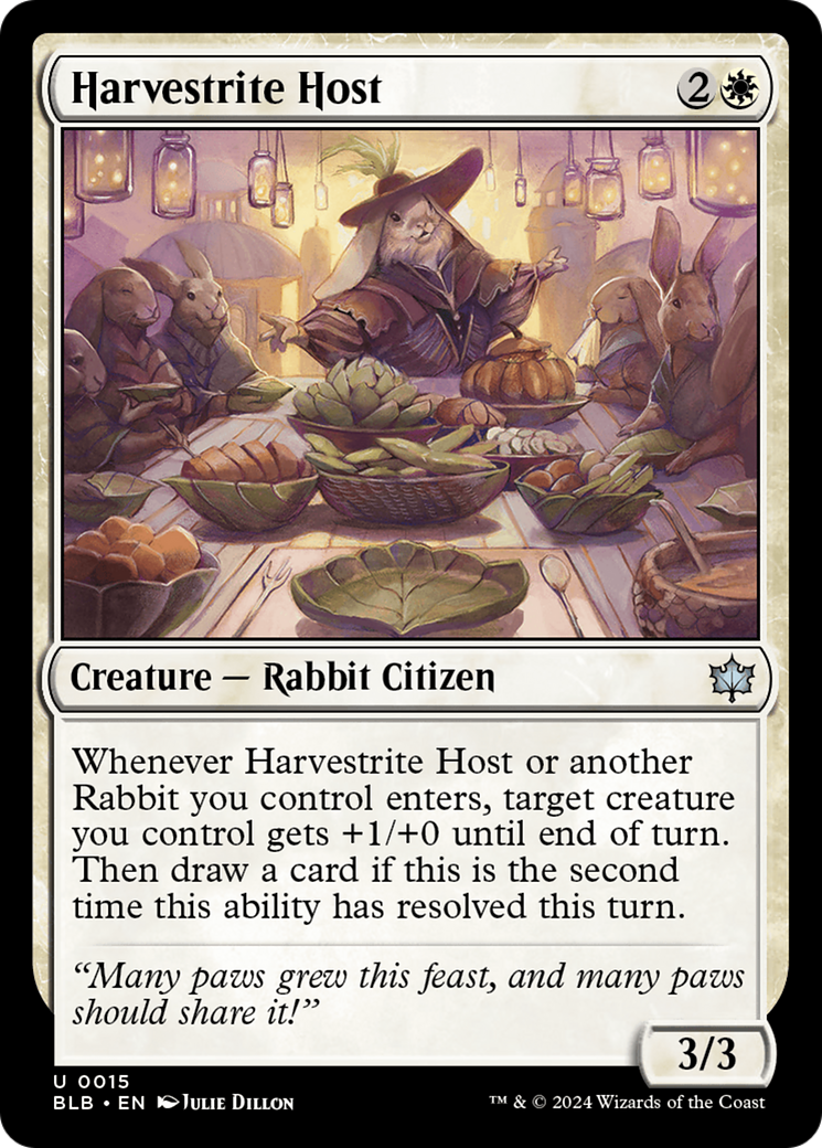 Harvestrite Host [Bloomburrow] Foil
