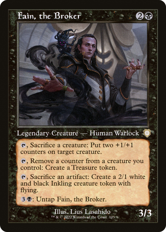 Fain, the Broker (Retro) (105) - The Brothers' War Commander