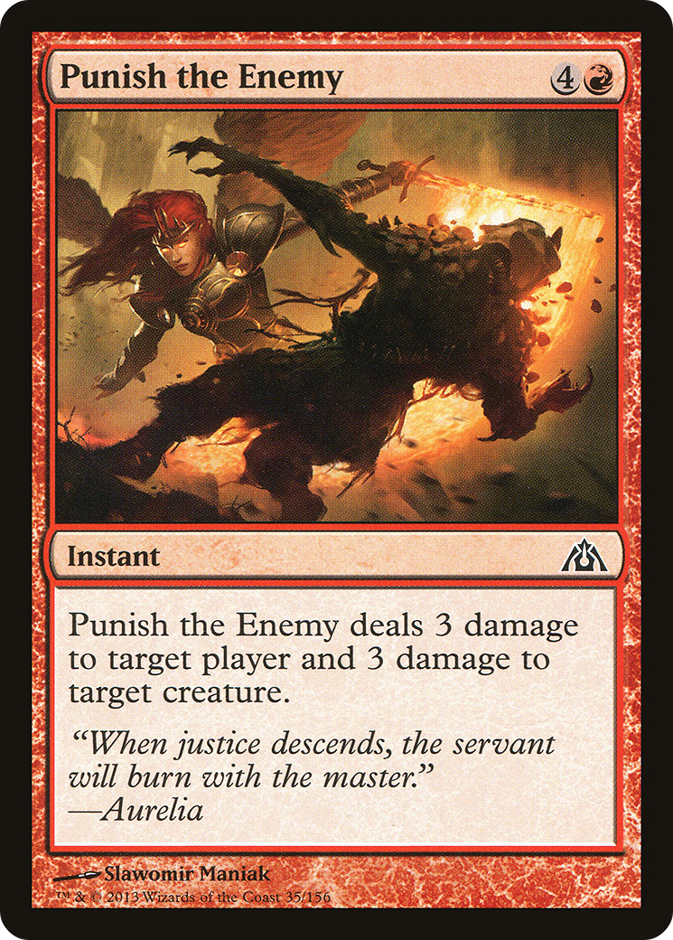 Punish the Enemy (035) - Dragon's Maze