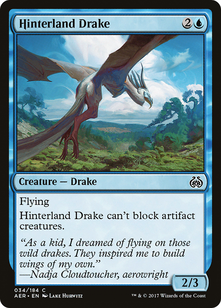 Hinterland Drake (034) - Aether Revolt