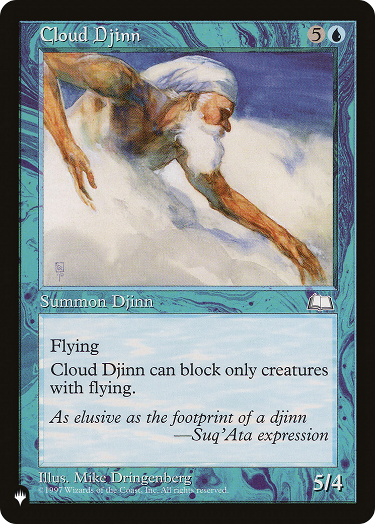 Cloud Djinn (Retro) (WTH-36) - The List