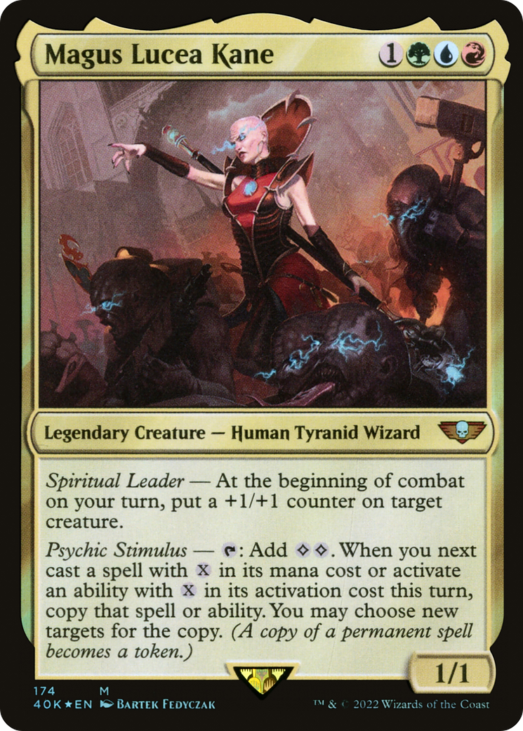 Magus Lucea Kane (174) Foil - Warhammer 40,000 Commander