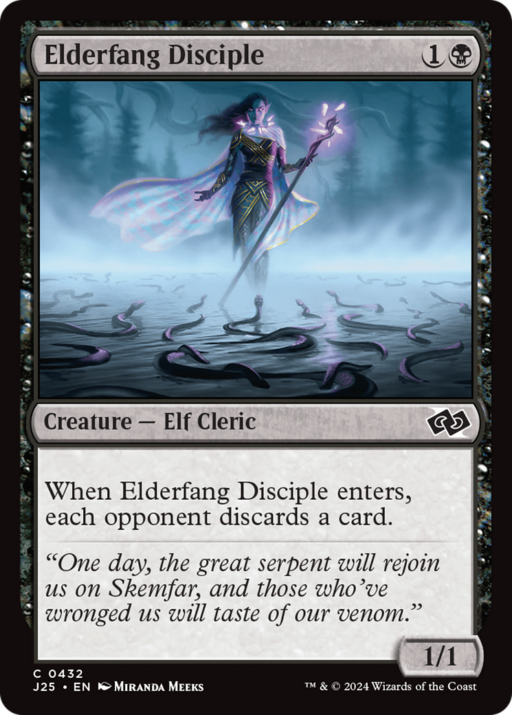 Elderfang Disciple [Foundations Jumpstart] | Silver Goblin