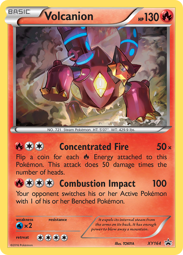 Volcanion (XY164) [XY: Black Star Promos] | Silver Goblin