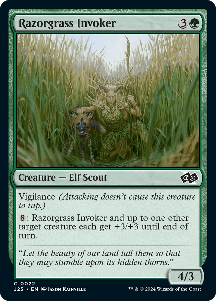 Razorgrass Invoker (022)