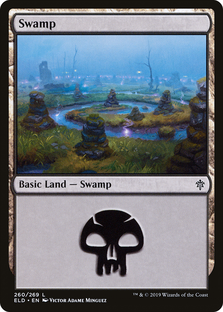 Swamp (260) - Throne of Eldraine