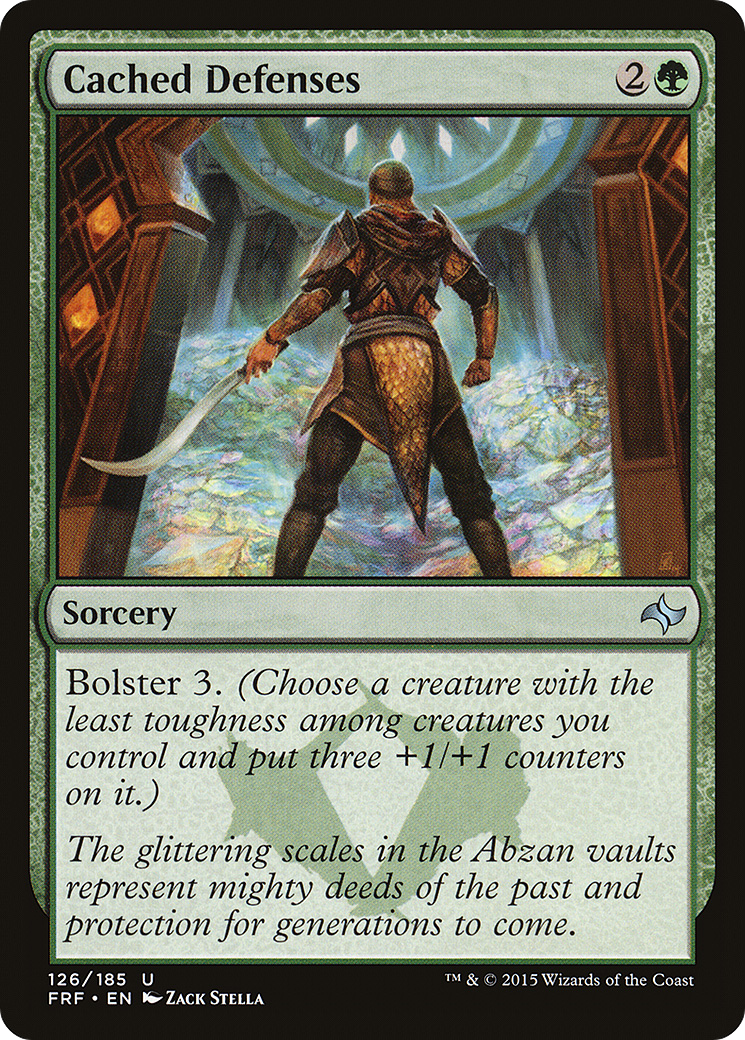 Cached Defenses [Fate Reforged] Foil