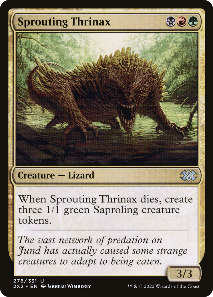 Sprouting Thrinax (278) - Double Masters 2022