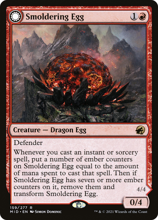 Smoldering Egg (159) - Innistrad: Midnight Hunt