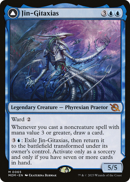 Jin-Gitaxias (065) Foil - March of the Machine