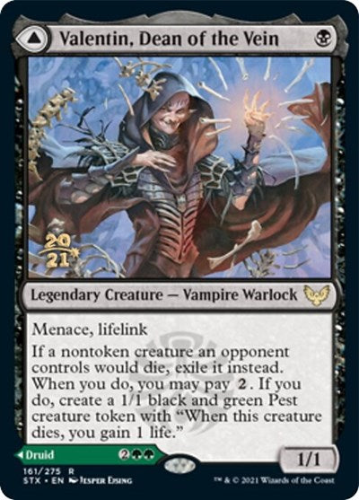 Valentin, Dean of the Vein (161) Foil - Strixhaven: School of Mages Promos