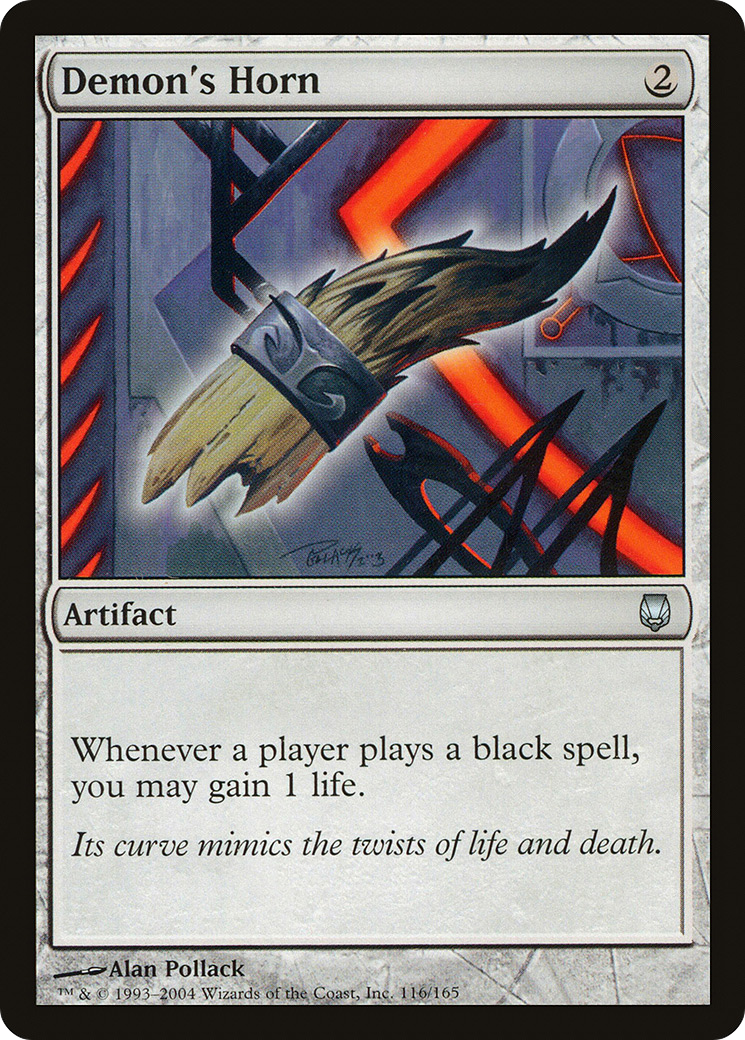 Demon's Horn (116) Foil - Darksteel