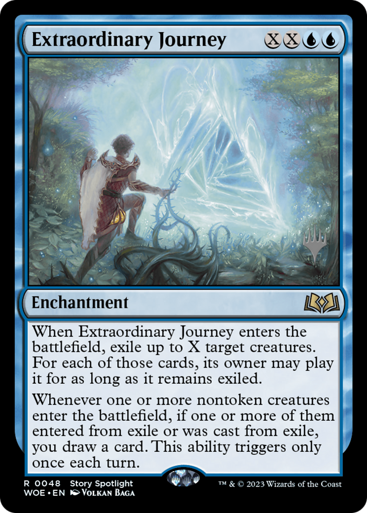 Extraordinary Journey (Promo Pack) [Wilds of Eldraine Promos] | Silver Goblin