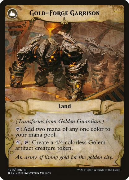 Golden Guardian (179) Foil - Rivals of Ixalan