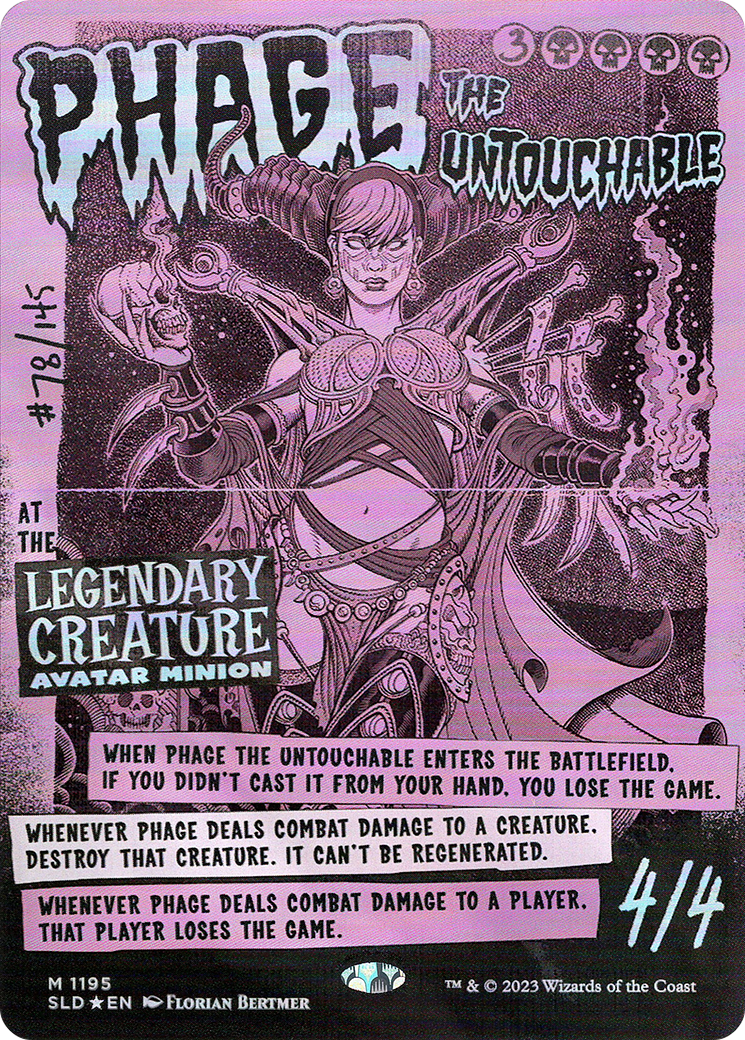 Phage the Untouchable (1195) Foil - Secret Lair Drop