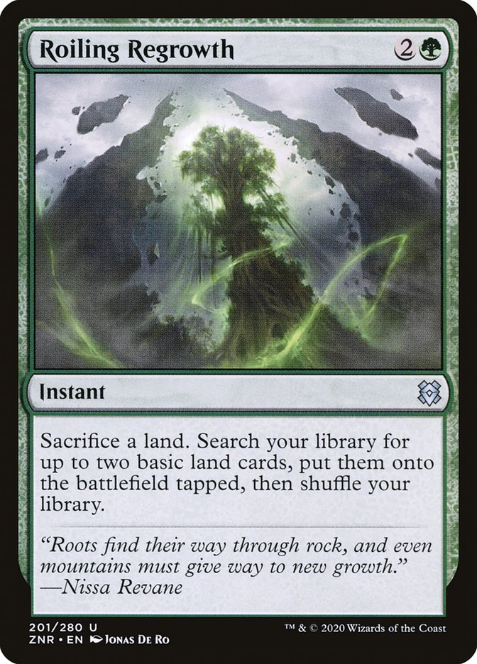 Roiling Regrowth [Zendikar Rising] | Silver Goblin