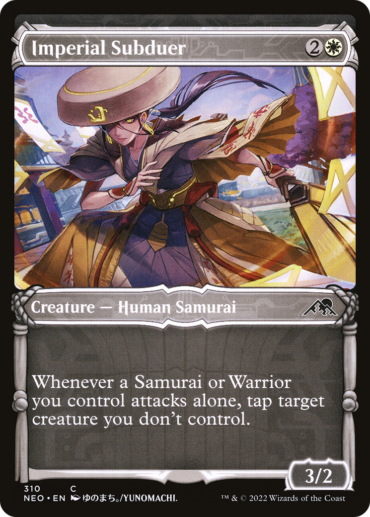 Imperial Subduer (Showcase) (310) Foil - Kamigawa: Neon Dynasty