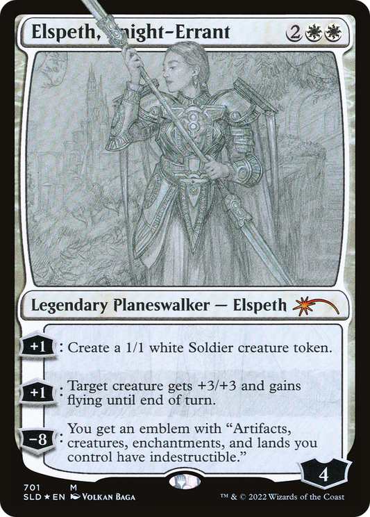 Elspeth, Knight-Errant (701) - Secret Lair Drop