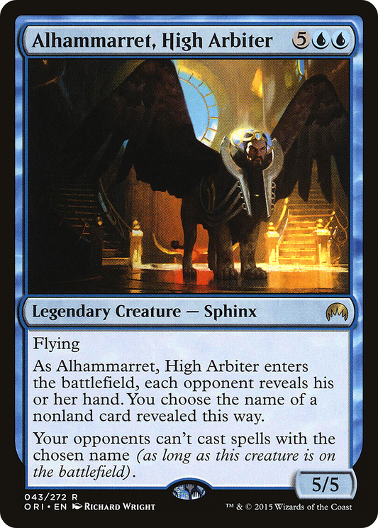 Alhammarret, High Arbiter [Magic Origins] Foil