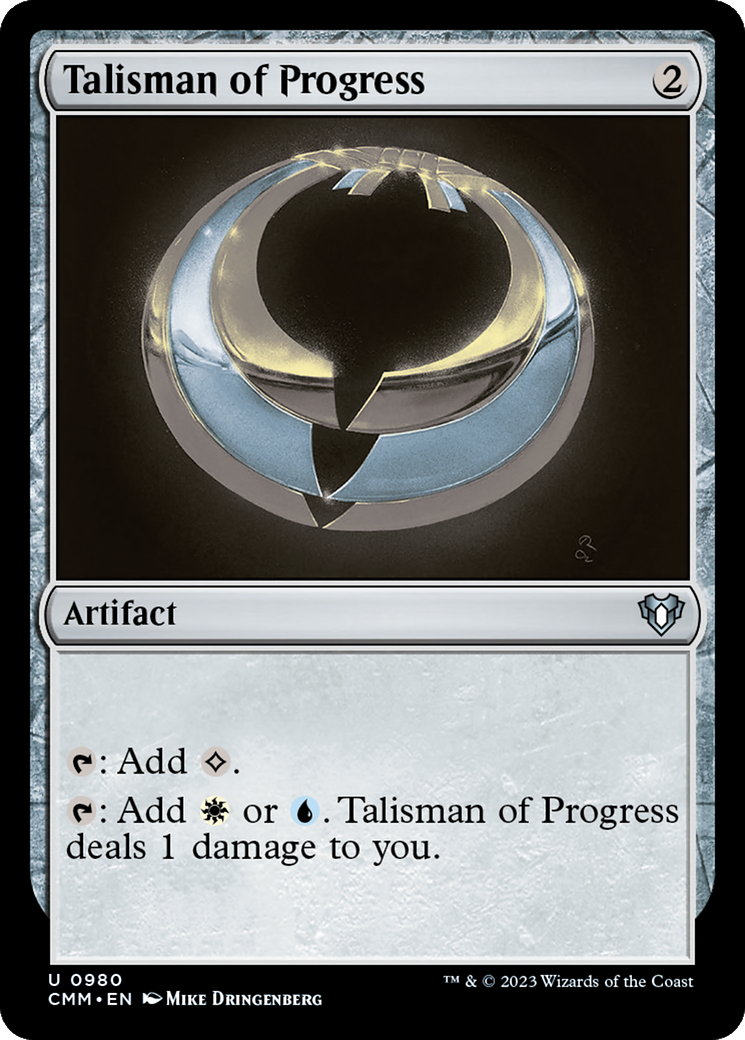 Talisman of Progress [Commander Masters] | Silver Goblin