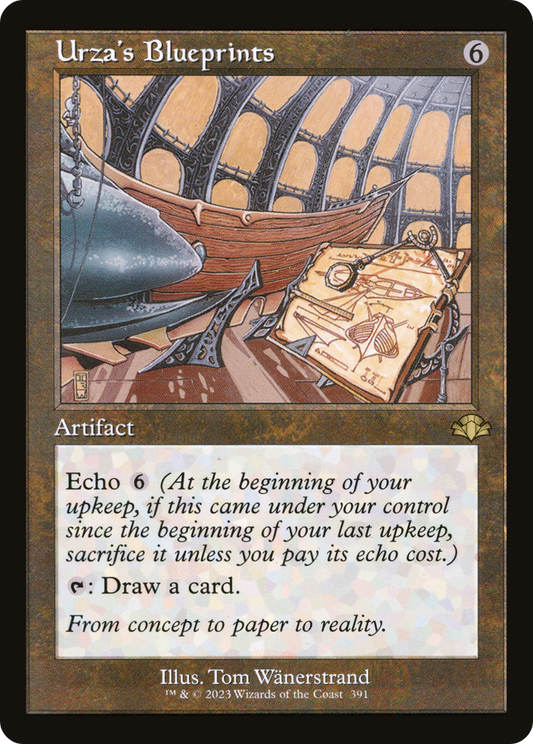 Urza's Blueprints (Retro) [Dominaria Remastered] Foil