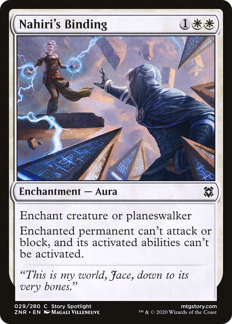 Nahiri's Binding (029) - Zendikar Rising