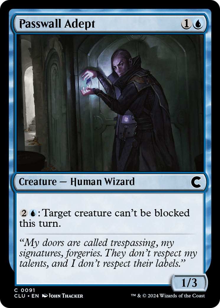 Passwall Adept (091) - Ravnica: Clue Edition