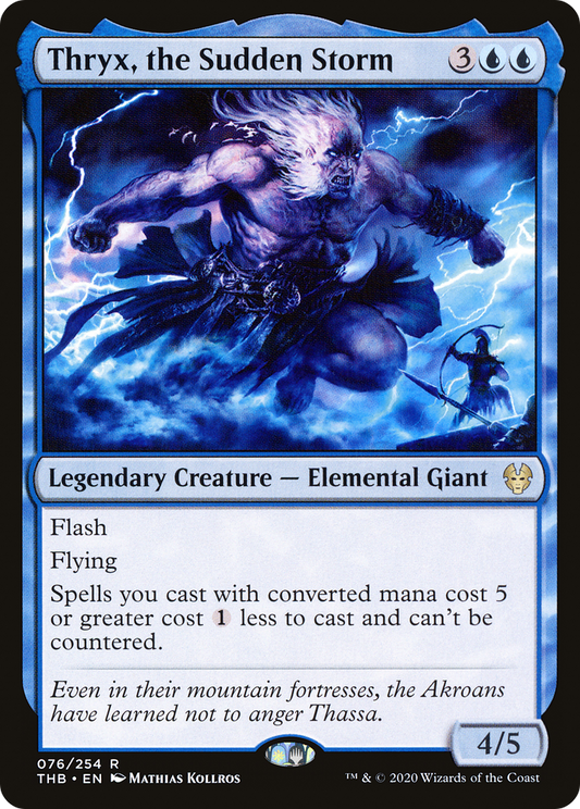 Thryx, the Sudden Storm (076) - Theros Beyond Death