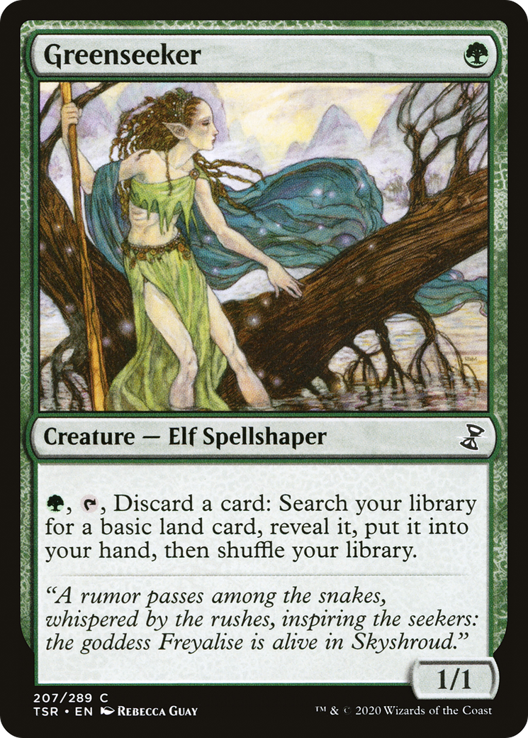 Greenseeker (207) Foil - Time Spiral Remastered
