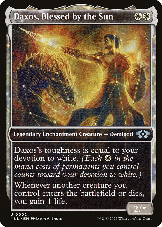Daxos, Blessed by the Sun (002) - Multiverse Legends