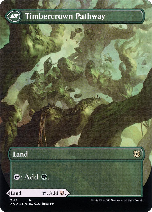 Cragcrown Pathway // Timbercrown Pathway (Showcase) (287) - Zendikar Rising