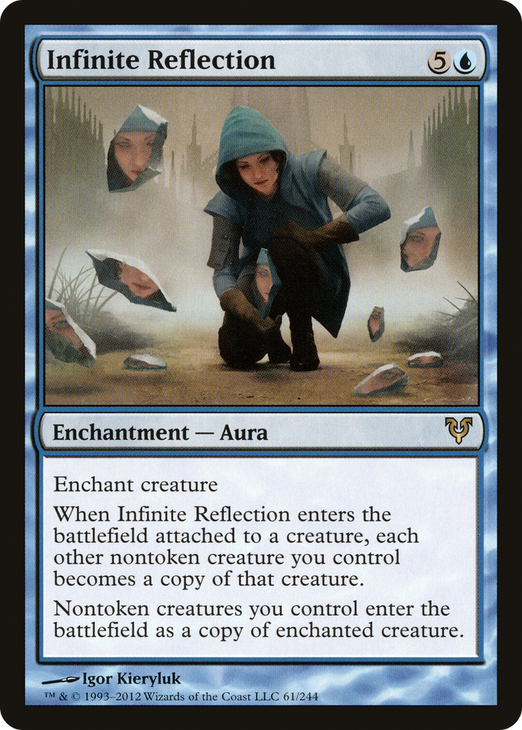 Infinite Reflection (061) Foil - Avacyn Restored