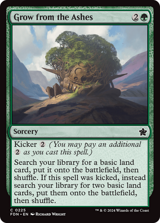 Grow from the Ashes [Foundations] Foil