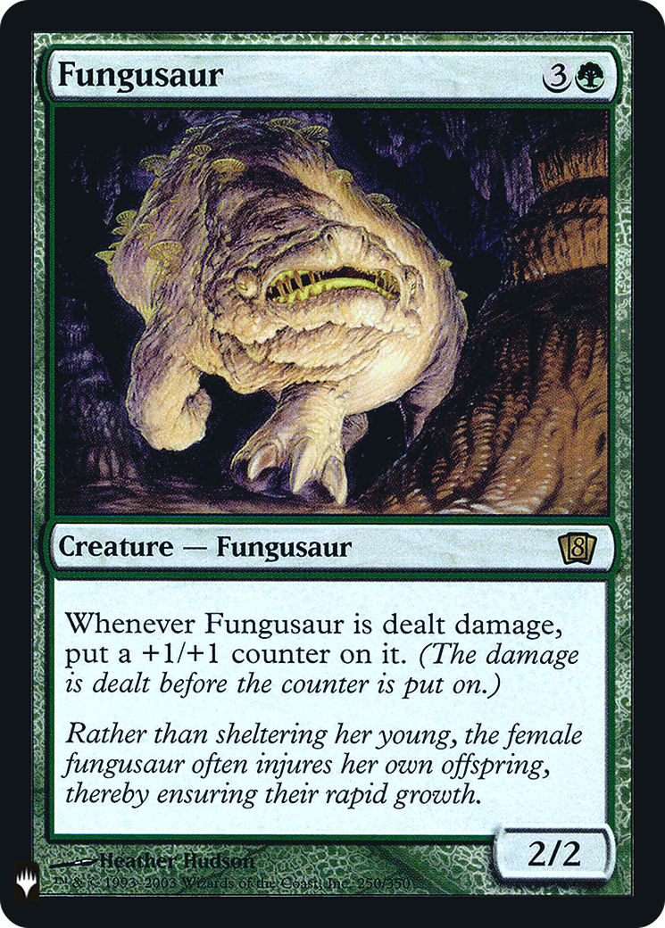 Fungusaur (8ED-250) Foil - The List