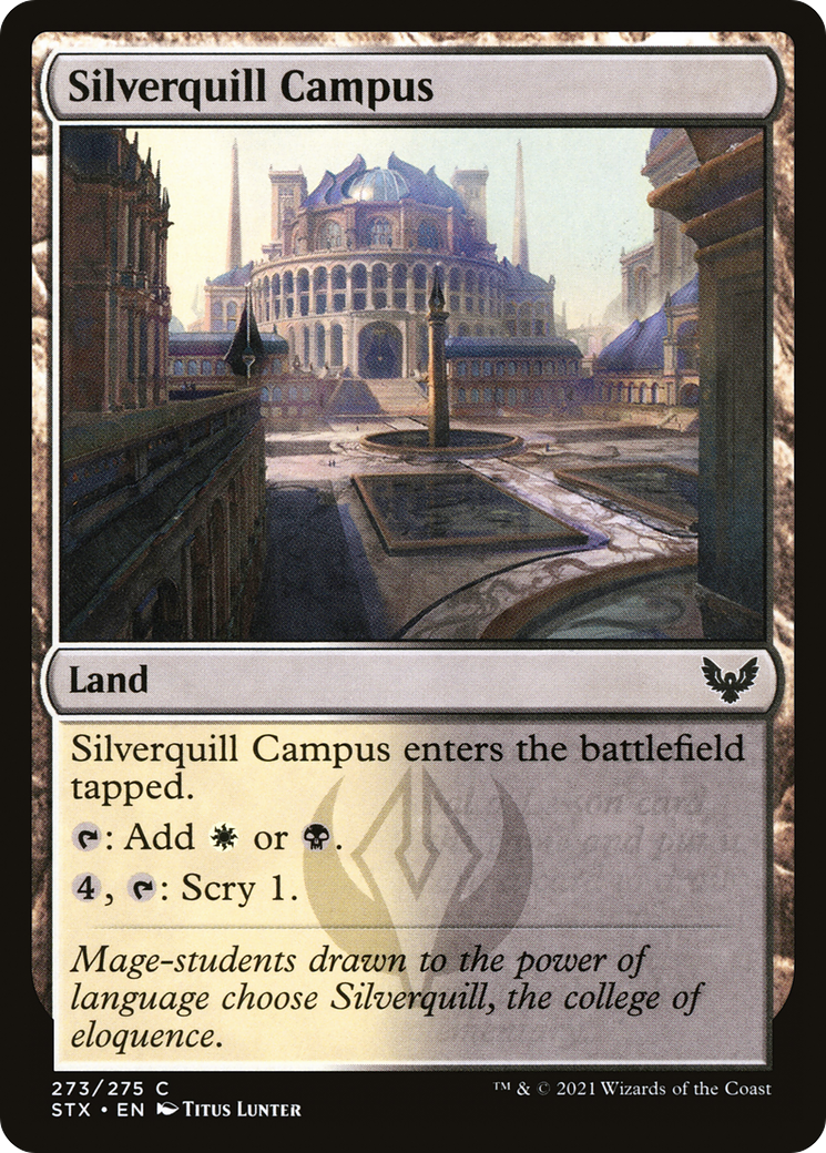 Silverquill Campus (273) Foil - Strixhaven: School of Mages