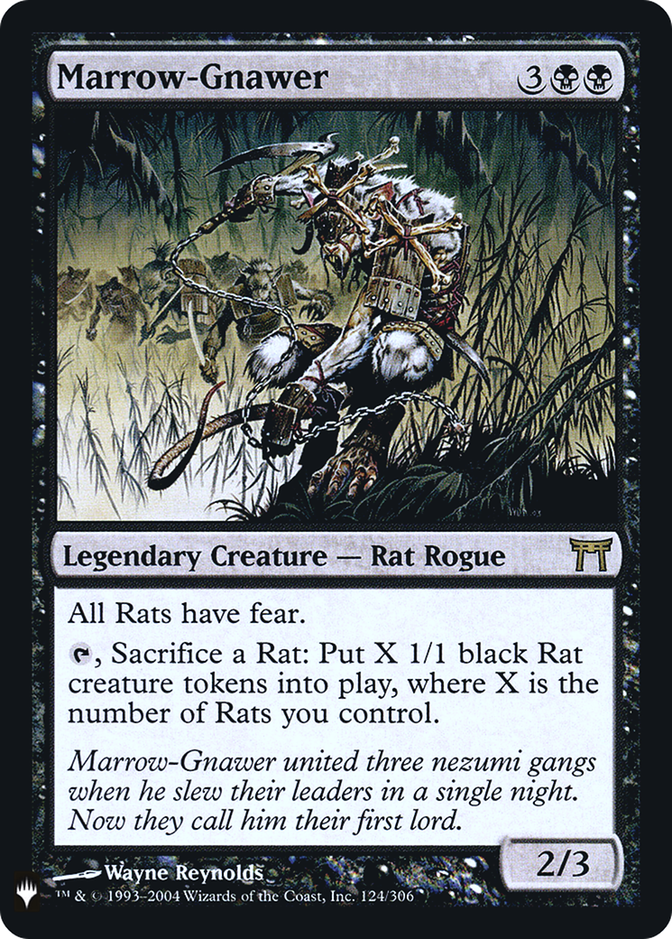 Marrow-Gnawer (CHK-124) Foil - The List