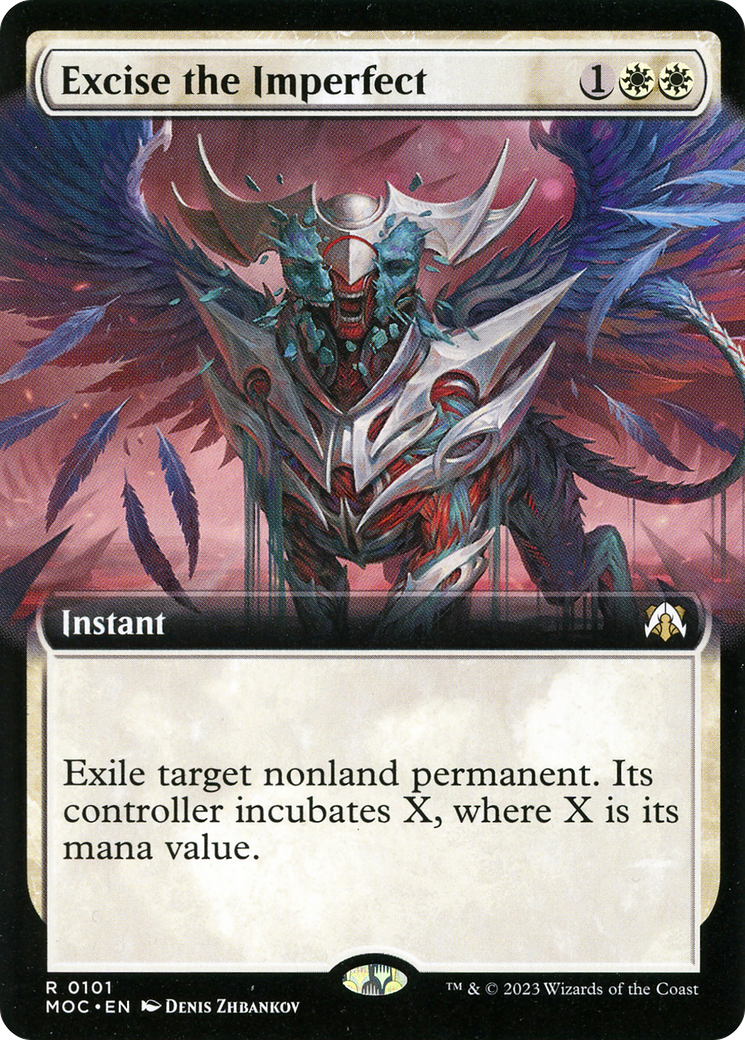Excise the Imperfect (Extended Art) (101) - March of the Machine Commander