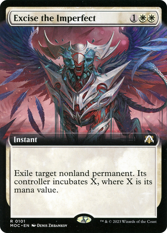 Excise the Imperfect (Extended Art) (101) - March of the Machine Commander