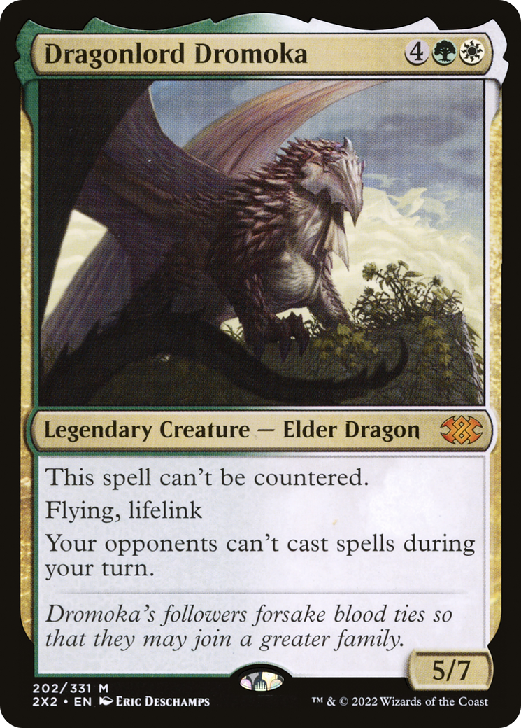 Dragonlord Dromoka (202) - Double Masters 2022