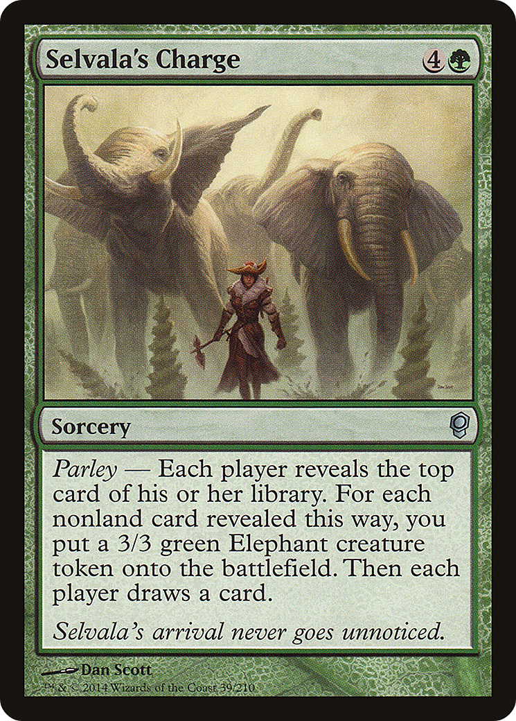 Selvala's Charge (039) Foil - Conspiracy